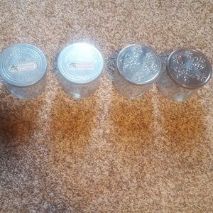 4 Empty Bath and Body Works candles